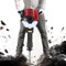 Petrol Demolition Hammer, 2 Stroke Gas Powered Demolition Jack, 52CC 6500rpm Rotary Breaker Chiselling Jackhammer, 70dB Concrete Breaker Jack Drill Tool with Point Chisel + Flat Chisel