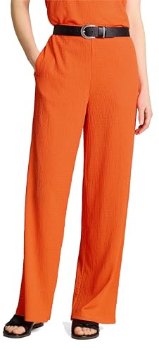 TOM TAILOR Denim Damen Crinkle Wide Leg Hose 1050255