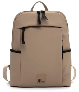 SURI FREY mit Laptopfach SFY Shiny Cityrucksack Sand taupe