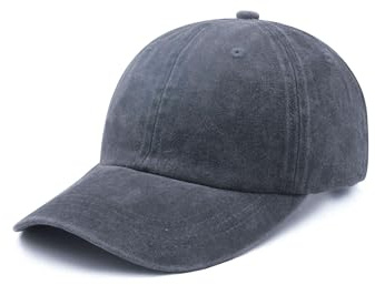 Stymora Teenager Basecap, Kinder Kappe, Verstellbare Teens Baseballkappe, Sommer Outdoor Jugend Cap für 10+ Jahre Jungen Mädchen Grau