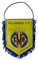 Villarreal CF Banvil Banderín, Amarillo/Azul, Talla Única