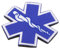 MagiDeal Internationaler Rettung Star of Life - Bügelbild Aufnäher Applikation für Outdoor-Ausrüstung, Jacken, Jeans, Weste, Hüte