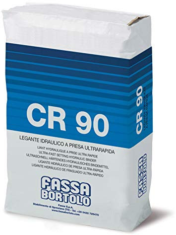 Fassa Bortolo cemento legante idraulico cementizio a presa ultrarapida (5 x 5kg)