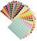 Royal Green Klebepunkte Bunt 17 mm runde Punkt Etiketten - 0,6 Zoll Sticker 1152 Pack