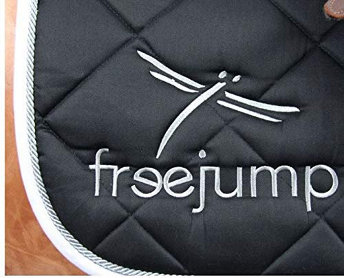 freejump Saddlepad (Standard L, Black/Silver)