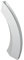 Maniglia per porta, colore bianco, per lavatrici, originale Gorenje 333855, compatibile con ps10 w62 w64 w74 w72 w87 w84 w75 w65 wa72 wa74 ws64 was649 w52 w95 wa77 wa64 w88