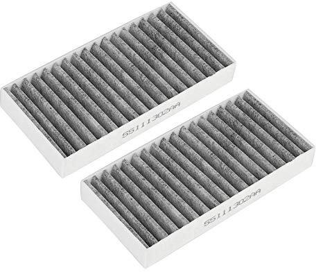 KIMISS 2PCS Kabinenluftfilter Kfz Innenraumluftfilter Kabinenluftfilter