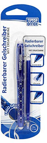 Radierbarer Gelschreiber X-Pen, Blau, 2 Stk