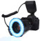 LED-Ringblitz, tragbare Kameraringblitzleuchte mit Farbfilter-Adapter, Fotografie für Reisen, Outdoor-Sport, jährliche Meetings