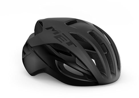 MET Unisex – Erwachsene Rivale MIPS Renradhelm, Black, M / 56-58cm