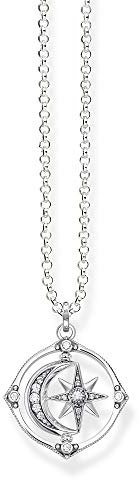 Thomas Sabo Damen Kette Stern & Mond 925 Sterling Silber KE1985-643-14