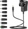 Zolt 5V 2A Power Supply Adapter, Universal AC DC 5V Power Adaptor with 8 DC Plugs for Household Electronics, 10W Max.