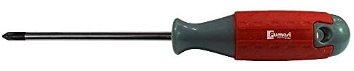 Cacciavite giravite fumasi con punta a croce magnetica per viti tipo phillips ph1 4,5 x 80 mm - lunghezza 170 mm