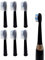 Ersatzbürstenköpfe für Fairywill FW507/FW508/FW917/FW909/FW949/FW958/FW507B/FW908/FW610/FW659/FW719/FW910/KIPOZI/Dnsly/Sboly Sonic Elektrische Zahnbürste (schwarz)