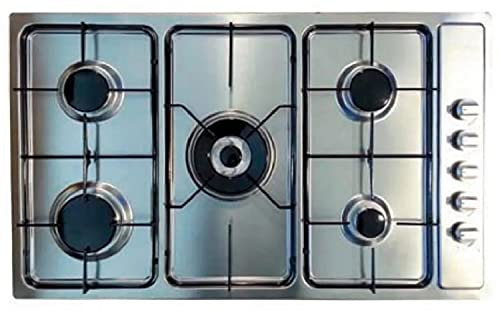 Meneghetti Delux 90 Piano Cottura a gas da 90 cm 5 fuochi inox
