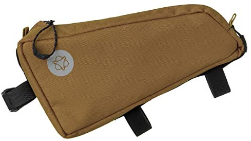 AGU Unisex-Adult Borsa Venture 6x12x23cm Top Tube Blu/Marrone, Armagnac, 0.7