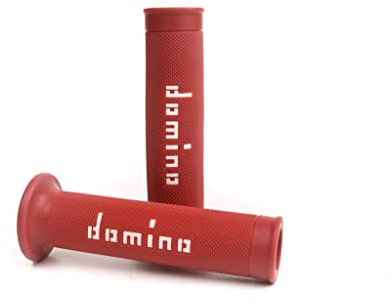 G2 by Domino Moto GP Lenkergriffe, 22 mm, Rot/Weiß