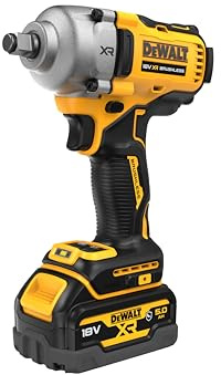 DEWALT 18V BLES 1/2COM H TQ WRCH 812NM 2X5AH HR