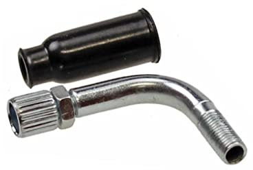 Gaszug Führung 90° Rohrbogen passend für Dellorto PHVA Vergaser 12-17,5 mm – Universal passend für Piaggio, Vespa, Peugeot, MBK & mehr