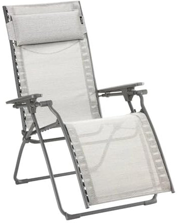 Lafuma Evolution Relaxsessel, Textilgewebe (Duo Batyline) galet