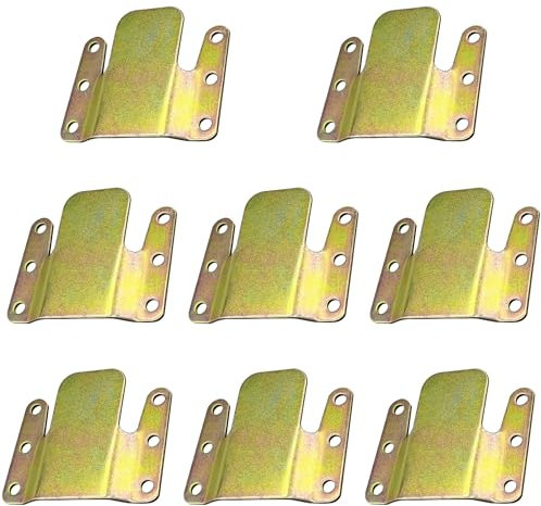 8 Stück robuste Metallverbinder, ineinandergreifende Funktions-Verbindungsstücke, Sofa-Verbinder