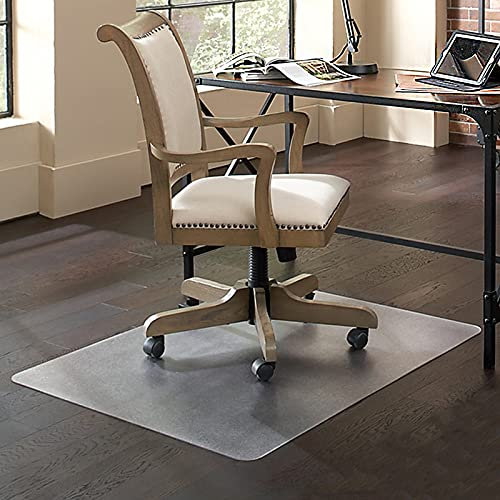 Alfombrilla de suelo duro de PVC transparente para el hogar, oficina, antideslizante y portátil, superficie mate, para estudios y suelos de madera, 140 x 200 cm (2 mm)