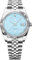 TAYSHILEY Herrenuhren 39 mm Automatik Edelstahl Mechanische Armbanduhr für Männer Arabische Ziffern Zifferblatt Schraubkrone Auto Datum (Blue RT-128New)