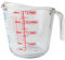 Large Glass Measuring Cup Jug - Eddingtons 1 Litre Tempered Tough Glass Pourer Serving Jug