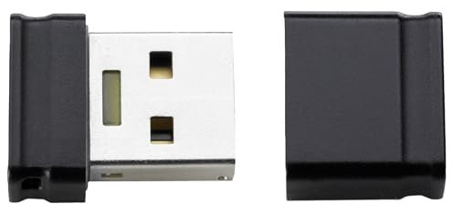 Intenso Micro Line 128GB USB Stick 2.0 - High Speed Flash Memory Stick Compact & Lightweight for Windows & Mac - Black