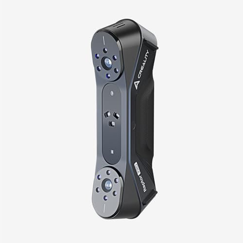 Creality CR-Scan Raptor Pro 3D Scanner, Handscanner mit bis zu 60 FPS Scangeschwindigkeit, Laser und strukturiertes Lichtscannen, Anti-Shake-Tracking, kompatibel mit Objekten von 5–4000 mm