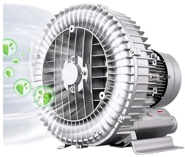 Générique Pompe à Anneau Vortex régénérative à Usage Multiple Haute Pression, Turbine à Phase, surpresseur à Anneau Vortex, Pompe d'aération régénérative Haute Pression pour eaux usées et aquaculture