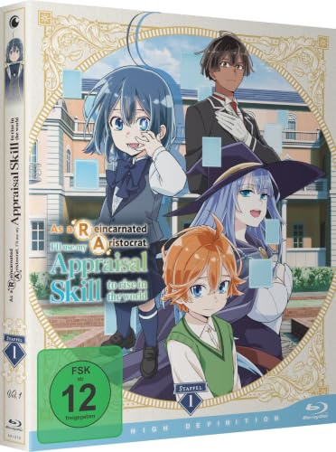 As a Reincarnated Aristocrat, I'll Use My Appraisal Skill to Rise in the World - Staffel 1 - Vol.1 - [Blu-ray]