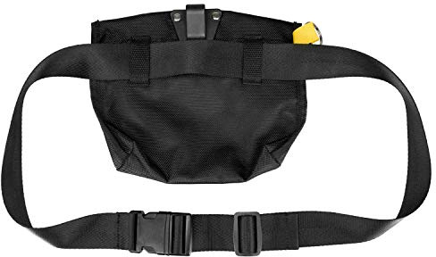 Trixie 28867 Sporting Snacktasche, Gurt: bis zu 120 cm, schwarz/gelb
