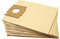 vhbw 10x Bolsa aspiradora compatible con Rowenta Artec, Artec 1, Balloon, Delta II aspiradora - papel, 23 cm x 18 cm, color arena