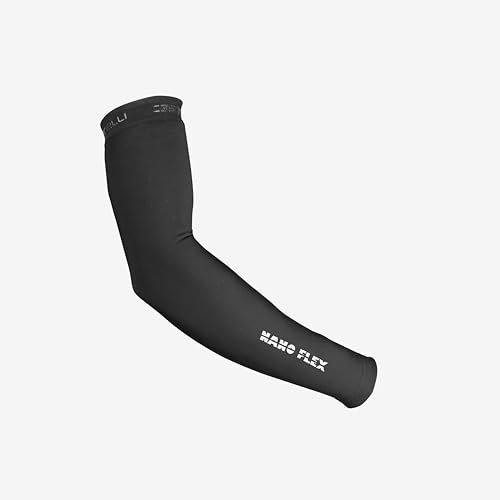 Castelli Men's Nano Flex 3G ARMWARMER Leg Warmers, Black, L