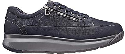JOYA Bruno Dark Blue - Herren Halbschuhe aus Nubukleder - 47 2/3