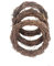 Heyiwell Weinreben-Zweig-Kranz, Weinreben-Kranz für Weihnachten, zum Aufhängen, Wand, Innen- und Außenbereich, Haustür, Heimdekoration, 10,2 cm