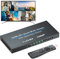 1080P HDMI Quad Multi Viewer 4x1 con Interruttore Continuo, HDMI Multiviewer Switche 4 In 1 Out con Modalità di Visualizzazione Multipla