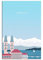 YONGCAI Vintage Zürich Schweiz Reise Poster Leinwand Wand Home Room Decor Kunst Poster Gemälde Bild Druck Geschenk Poster