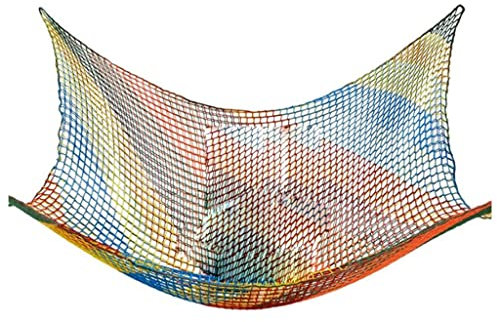Klettern Cargo Net Doppelschichten Spielplatz Kinder Hinterhof Kletternetz Verwendet für Baumhaus Outdoor Kinder Spielgeräte Baumhaus Kletternetz (Size : 3X4.5m)