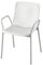 IKEA TORPARÖ Stuhl mit Armlehnen, in/draußen, weiß/grau