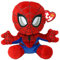 TY Spiderman Marvel Avengers Beanie Babies Regular, Licensed Beanie Baby Soft Plush Toy, Collectible Cuddly Stuffed Teddy