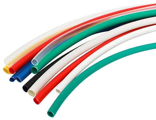 Tubo termorestringente multicolore 3:1 Φ12,7 mm a doppia parete con colla sigillata e impermeabile, 1-10 m, trasparente, 12,7 mm x 10 m