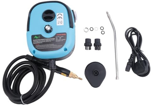 huanzhi 2500W Household High-Temperature Steam Cleaner, Sterilization Air Conditioning Kitchen Steaming Cleaner -UK Plug