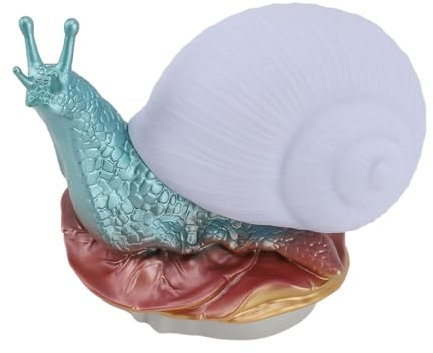 Schnecken-Nachtlampe, Dekorativ, USB-betrieben, Farbanpassung, Niedliches Schnecken-Nachtlicht, Tisch-Nachtlicht, Lustige Lampen, Niedliches Aussehen für den Nachttisch