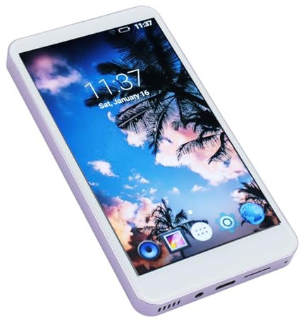 Digitaler Musik-Player, und WLAN, 1 GB, 8 GB ROM, Touchscreen-MP4-Player, 5 MP Rückkamera, 8-Core-MTK-Prozessor, Rauschunterdrückung Zum Ansehen von Filmen (256 GB