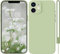 HGH für iPhone 12 Mini Hülle Silikon mit Lanyard, Handyhülle für iPhone 12 Mini Ultra Düne Rundumschutz mit Weichem Microfiber-Innenfutter Kratzfest Schutzhülle für iPhone 12 Mini 5.4, Matcha-Grün