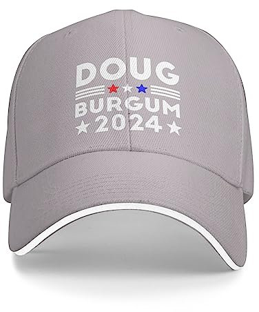 Doug Burgum 2024-Mütze, Doug Burgum 2024 für Präsident-Mütze, Wahl-2024-Mütze für Männer und Frauen, klassische verstellbare Baseballkappe