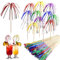 ACTOYS Cocktail Deko, 100 PCS Cocktail Feuerwerk Sticks, 23cm Cocktailspieße, Bunte Fruchtzahnstocher, Palme Cocktail Picks für Getränke, Obst, Desserts, Hochzeitsbankett, Partydekoration (Mehrfarbig)