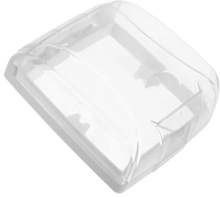 jojofuny Doorbell Cover for Outdoor Use Weatherproof Accessory for Doorbell Button Garage Door and Door Lock